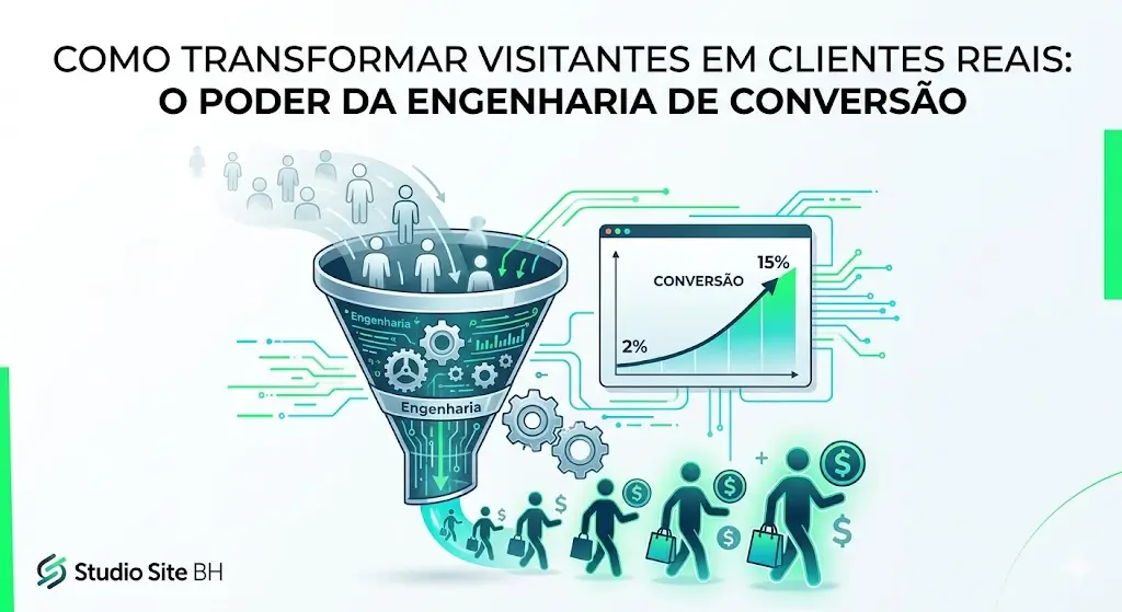 Imagem de capa do artigo: Como transformar visitantes em clientes reais: O poder da Engenharia de Conversão